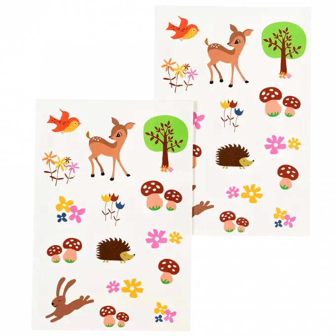 Temporary Tattoos | Woodland Creatures