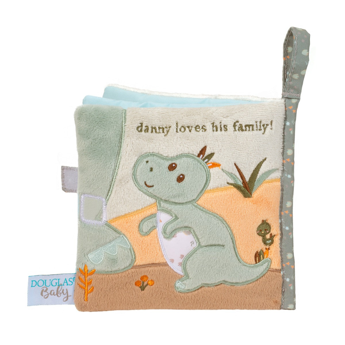 Danny the Dino Soft Baby Book | Douglas Cuddle Toys