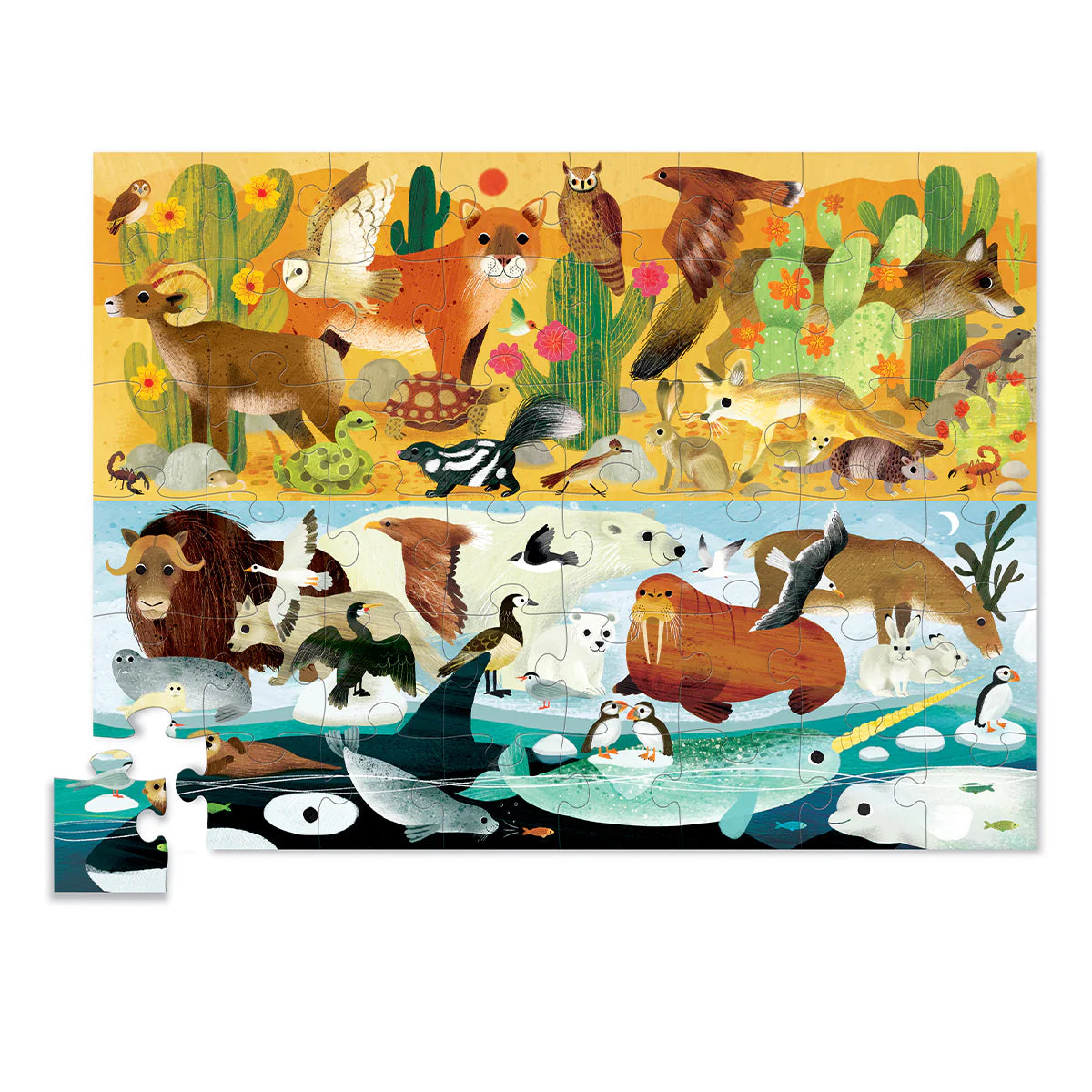 Hot + Cold 48-Piece Puzzle