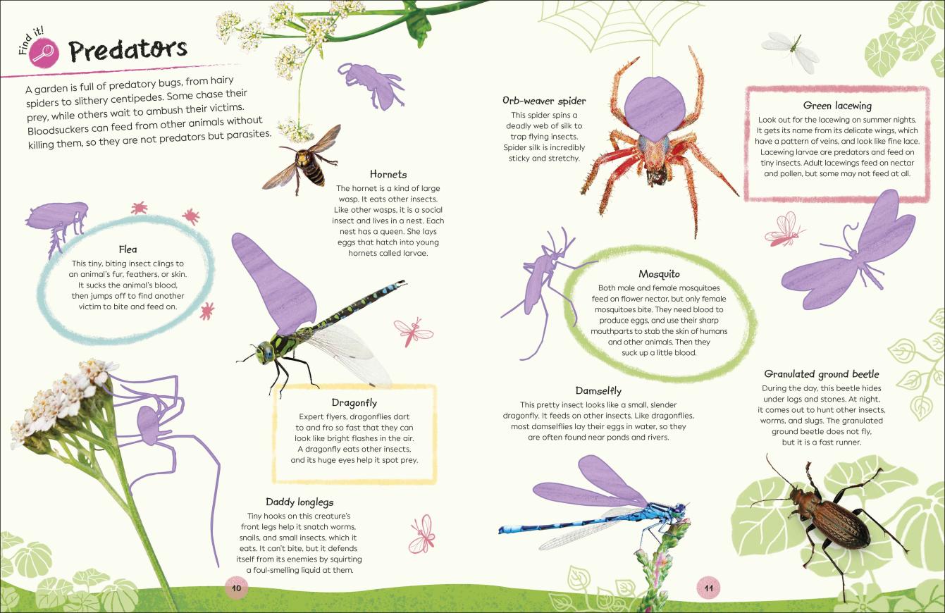 Ultimate Sticker Book: Garden Bugs