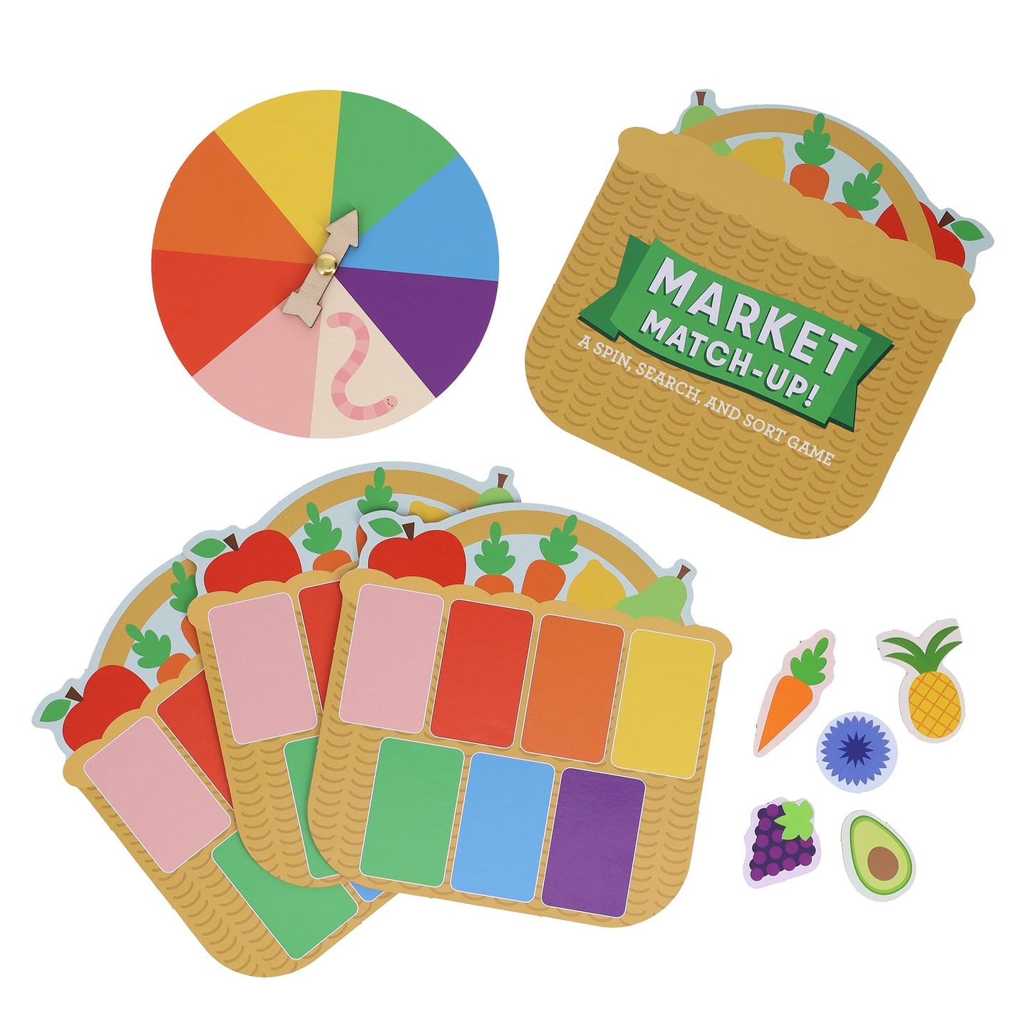 Market Match-Up: A Spin, Search, and Sort Game