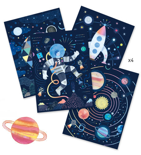 Scratch Boards | Cosmic Mission
