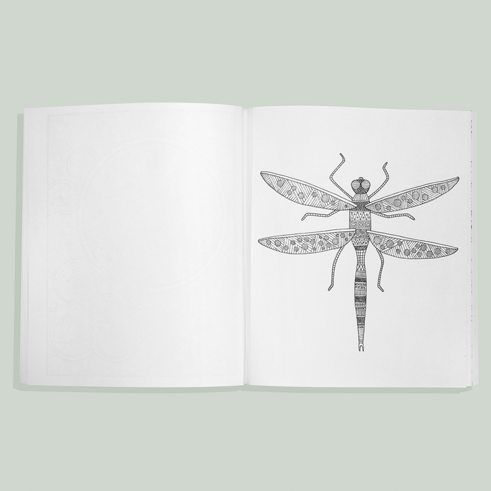 Soul of the Woodland | A Stress-Relieving Colouring Book