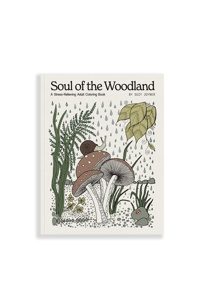Soul of the Woodland | A Stress-Relieving Colouring Book