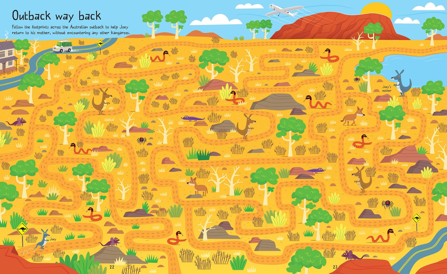 Around the World Mazes | Usborne