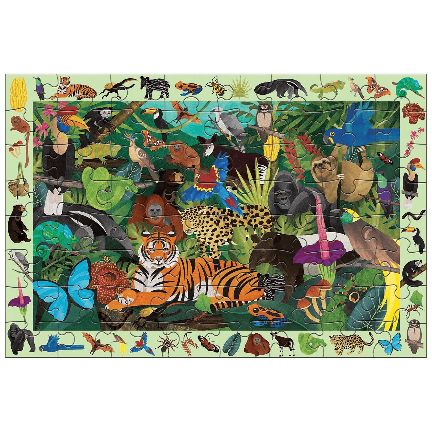 Rainforest 64 Piece Search & Find Puzzle