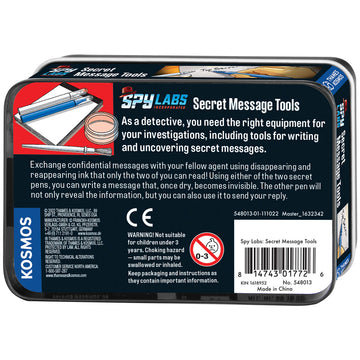 Spy Labs | Secret Message Tools