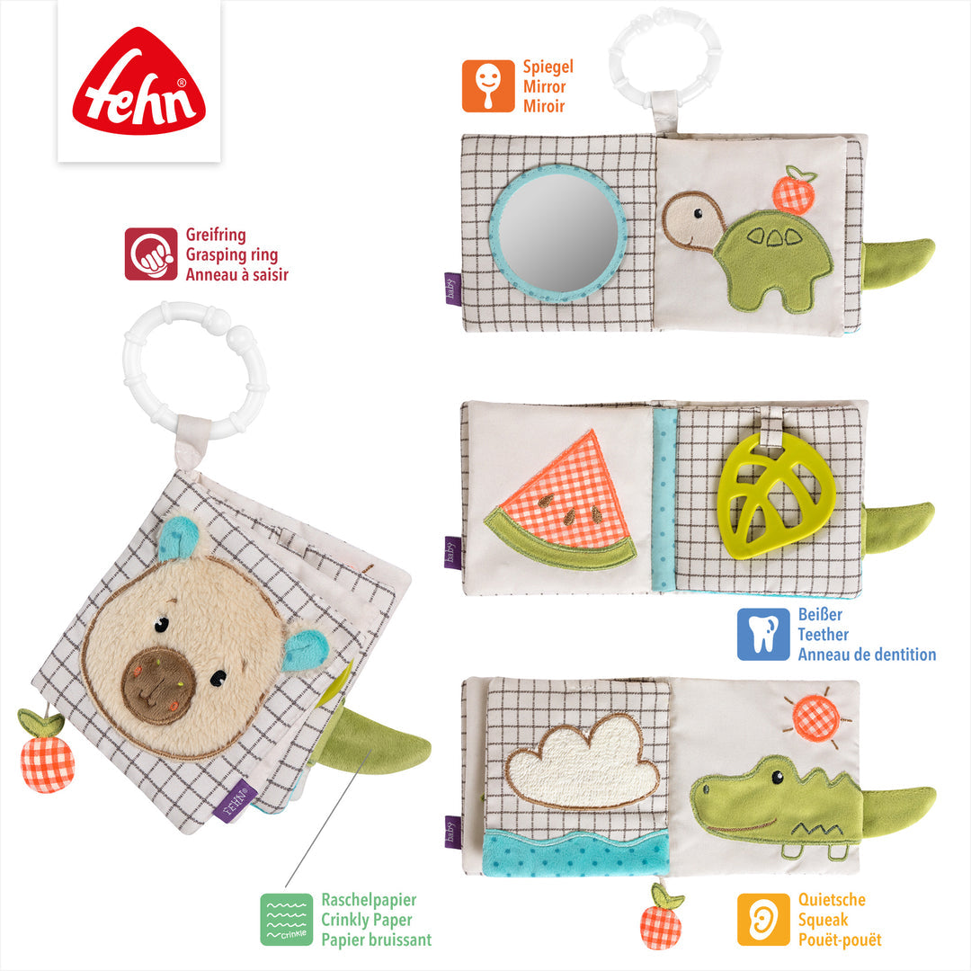 Clara Capybara Soft Book | Fehn