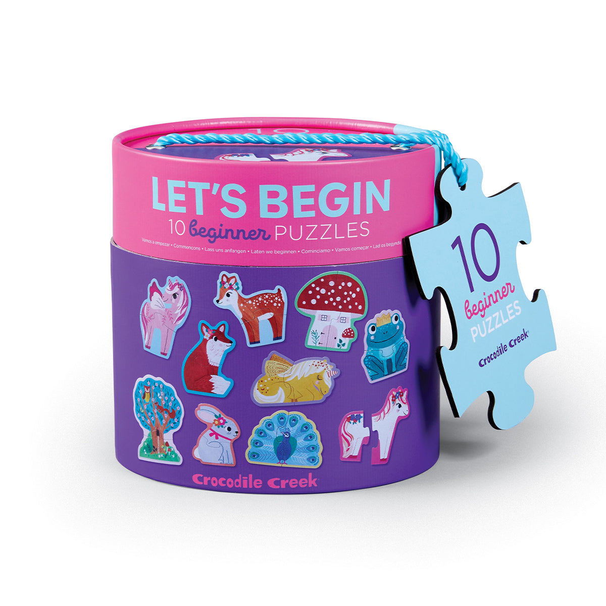 Let's Begin 2-Piece Puzzle Unicorn | Crocodile Creek