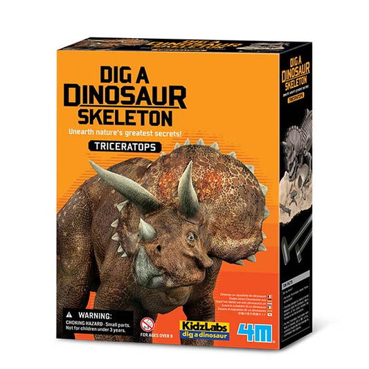 Dig a Dinosaur Skeleton | Triceratops