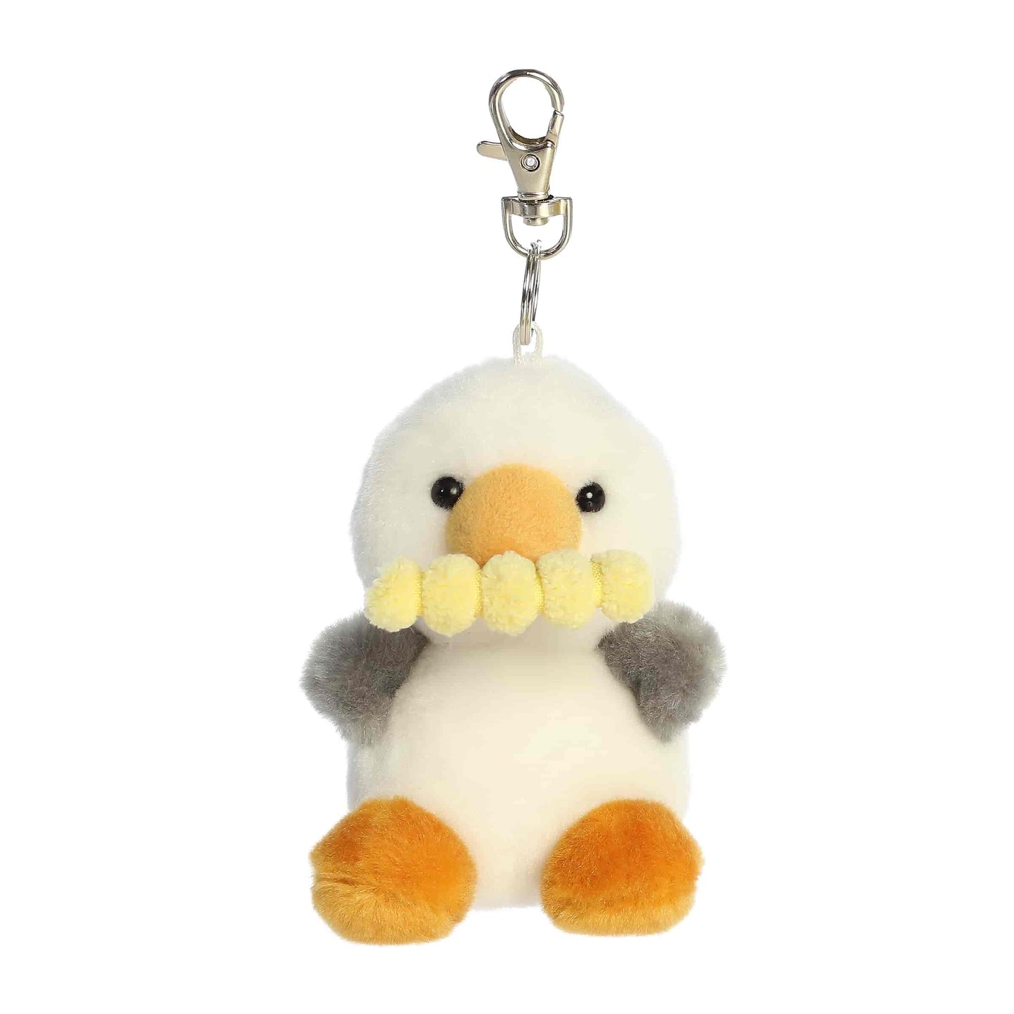 Buoy Seagull With Fry Clip-On | Aurora Palm Pals
