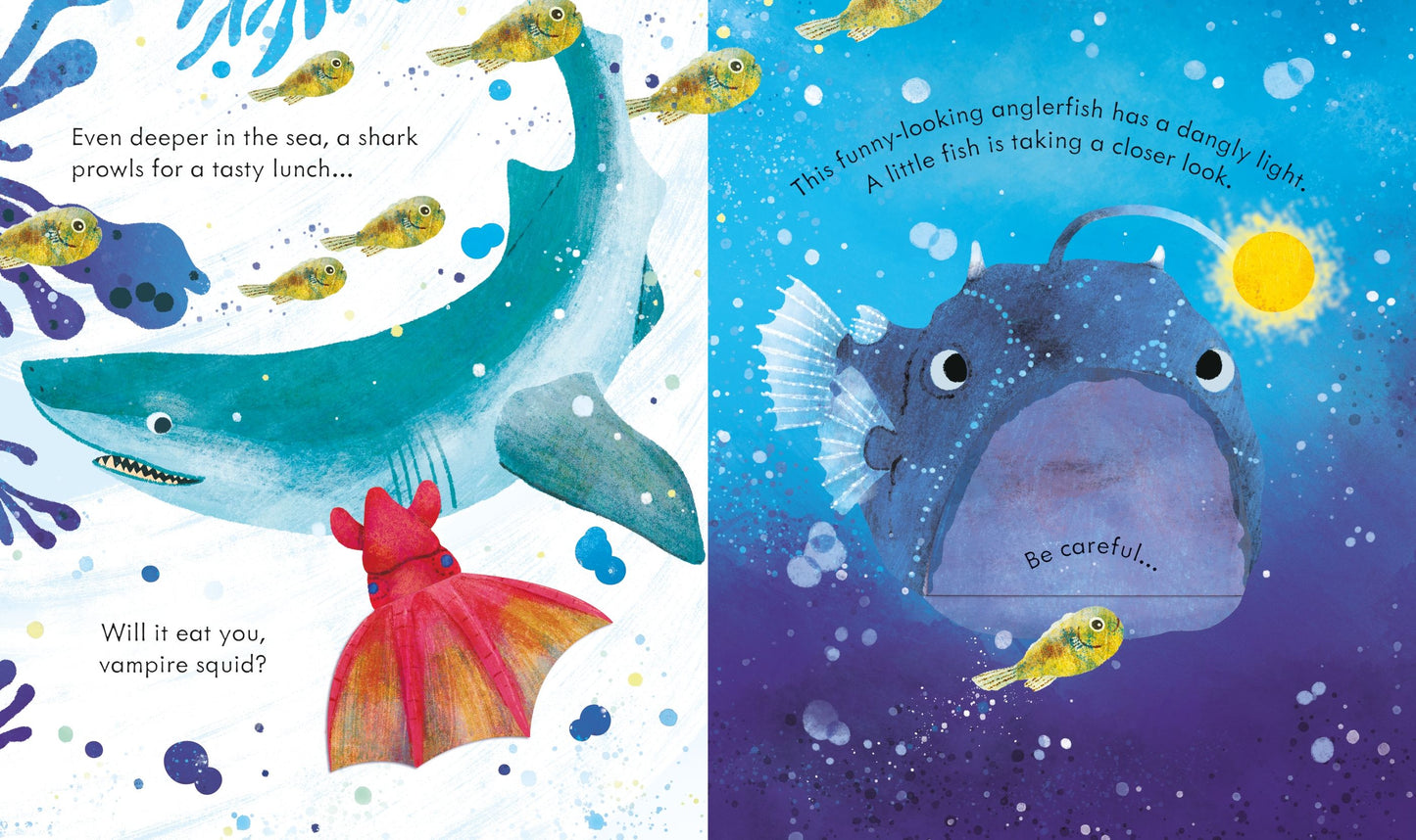 Peep Inside the Deep Ocean | Usborne Board Book