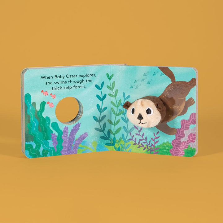 Baby Otter | Finger Puppet Book