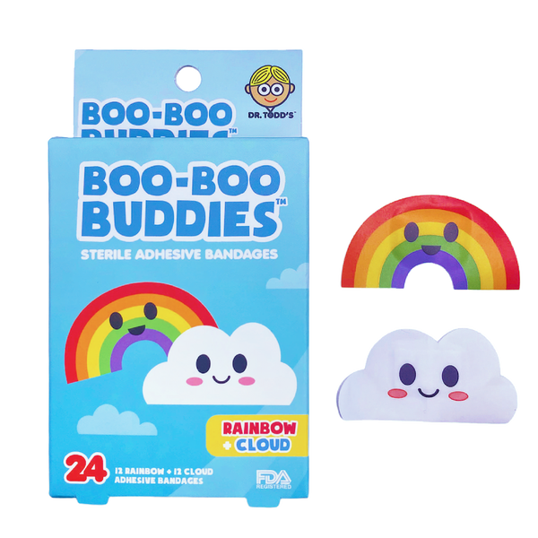 Rainbow & Cloud | Boo-Boo Buddies Bandages