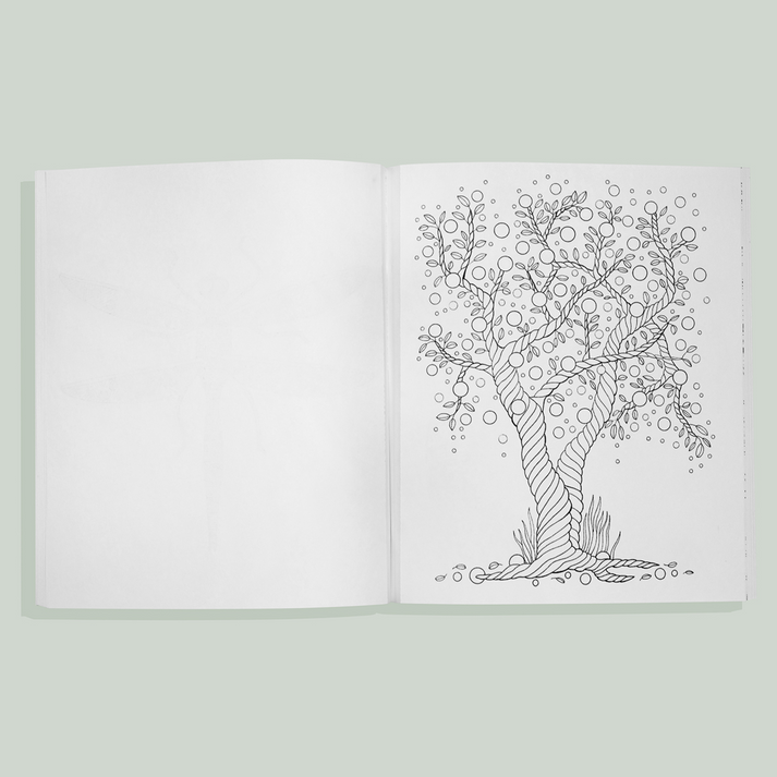Soul of the Woodland | A Stress-Relieving Colouring Book