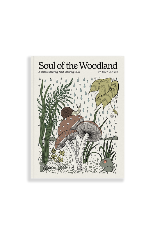 Soul of the Woodland | A Stress-Relieving Colouring Book