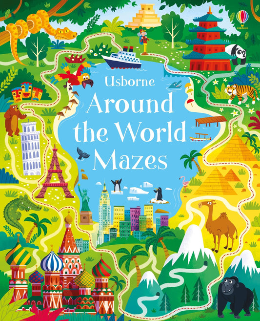 Around the World Mazes | Usborne