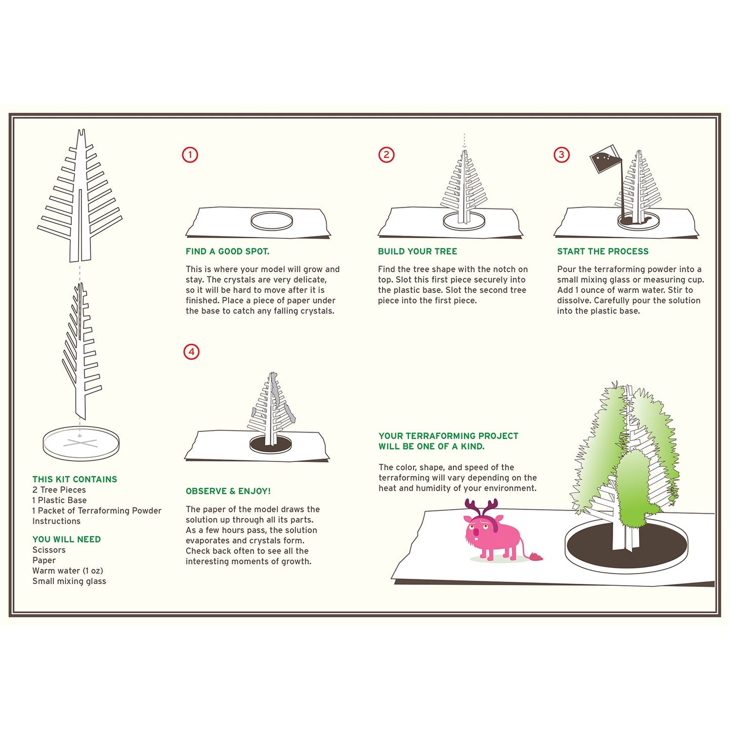 Crystal Growing Douglas Fir